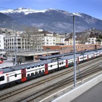 Le coût de ces travaux à la gare de Sierre est évalué à 260 millions de francs.